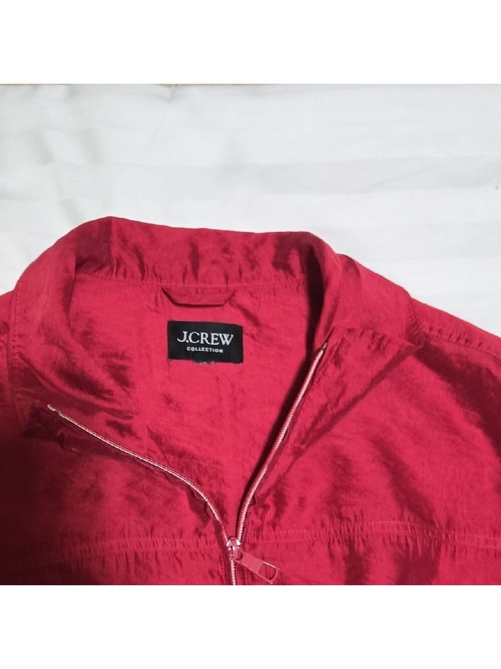 J. Crew Red Zip-Up Jacket - Picture 4 of 8